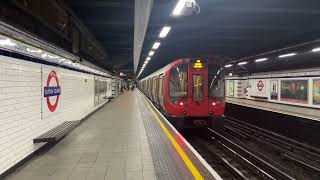 Westbound Metropolitan Line Train Leaving Euston Square Station [upl. by Hedy]