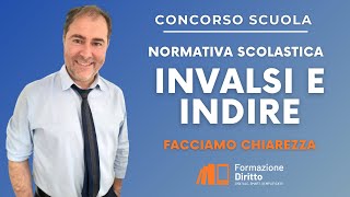 INVALSI e INDIRE facciamo chiarezza [upl. by Oretna872]