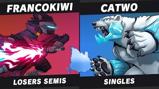 Rivalote de Invierno 24  Singles  Losers Semis  FrancoKiwi Clairen vs Catwo Etalus [upl. by Bosch]