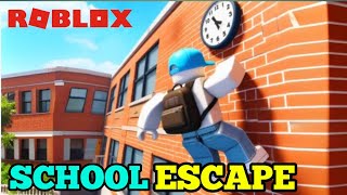 🤔 ESCAPE SCHOOL OBBY  ROBLOX [upl. by Bendicta]