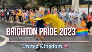 Brighton Pride 2023 🏳️‍🌈United Kingdom 🇬🇧 [upl. by Ailekat]