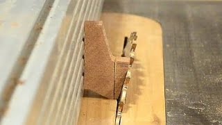 Making drawer pulls on the table saw [upl. by Ellenij791]