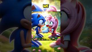 SONIC KISSES AMY and THIS HAPPENS 😍😂 Shorts Comedy Ia sonic [upl. by Wilma]