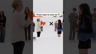 Tinder in real life LOOK AT THE END 😱🤣 tinder tiktokviral funny humor drole [upl. by Erbe]