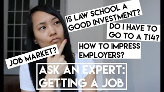 Advice on Finding a Legal Job from a Law School Career Counselor [upl. by Ycats980]