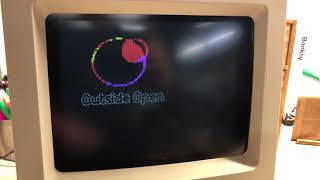 Mac Classic with LCD inside the CRT part 1 [upl. by Mable]