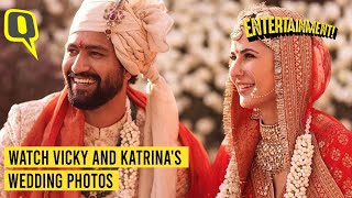 Watch Vicky Kaushal amp Katrina Kaif’s Official Wedding Photos The Quint [upl. by Meter173]