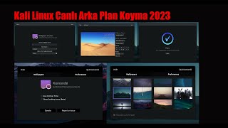 Kali Linux Canlı Arkaplan Seti 2023 [upl. by Barboza530]