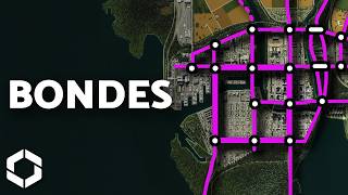 BONDES Linhas e Pontos  HAMILTON  EP 17  Cities Skylines II GAMEPLAY PTBR [upl. by Ivets]