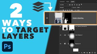 How To Edit Individual Layers In Photoshop  2 Easy Methods [upl. by Akessej]