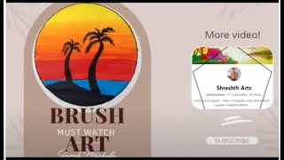 How to make painting with BRUSH Paint step by step watch full vdo [upl. by Stan]