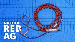 NiceHCK RedAg IEM Cable Review [upl. by Rhiamon]