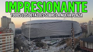 💥 BRUTAL PLAZA de SAGRADOS CORAZONES ⚠️OBRAS del SANTIAGO BERNABÉU 28 Diciembre 2023 [upl. by Chuah]