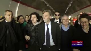 Mormanno inaugurazione della A3 SalernoReggio Calabria [upl. by Yattirb]