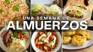 Una Semana Completa de Almuerzos  Saludable [upl. by Smart]