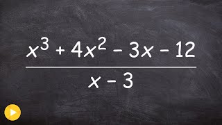 Dividing polynomials using long division [upl. by Vevina]