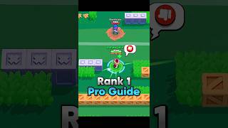 Rank 1 Pro Guide 🗿 Brawl Stars brawlstars shorts [upl. by Newol]