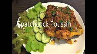 Tinger Cooks Spatchcock Poussin [upl. by Valerle]