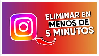 Cómo ELIMINAR Definitivamente tu Cuenta de INSTAGRAM 2024 [upl. by Saberhagen]