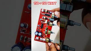 New amplifier circuit amp volume controller videos experiment diy viralmusic PCBOARD [upl. by Airat]