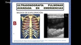 Webinar Ultrasonografia pulmonar avanzada en emergencias Dr Omar Villagrana Vargas [upl. by Libys857]