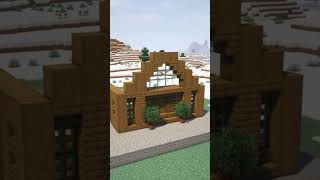 How to Build an Easy House in Minecraft 🏠  Step By Step Tutorial  Quick amp Simple Build [upl. by Sarita]