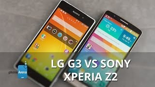 LG G3 vs Sony Xperia Z2 [upl. by Felipa]