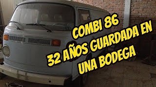 combi panel 86 💥 🔥 32 años guardada en una bodega💥 🔥 [upl. by Clarinda]