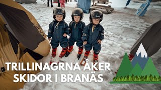 Trillingarna åker skidor i Branäs [upl. by Oruam]