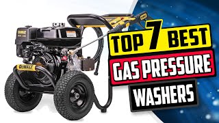 Best Gas Pressure Washers  Top 7 Gas Pressure Washer Reviews Buying Guide 2024 [upl. by Eicarg]