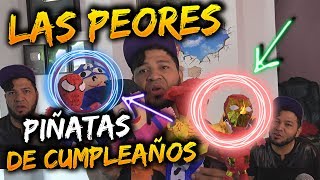 LAS PEORES PIÑATAS DE CUMPLEAÑOS [upl. by Soilisav606]