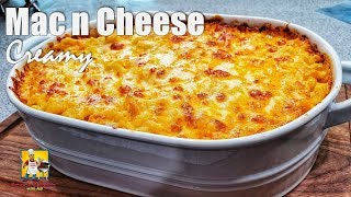 Creamy Mac n Cheese Recipe  Baked Mac n Cheese [upl. by Alyakim]