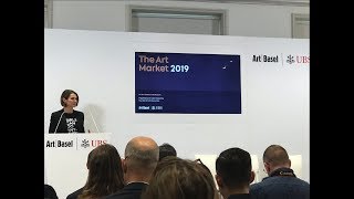 LIVE from launch of The Art Basel and UBS Global Art Market Report 2019 [upl. by Anneh]