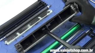 Vídeo Recarga Toner Samsung SCX D5530B  SCX 5530FN  Vídeo Aula Valejetcom [upl. by Feldstein]