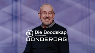 3 Oktober 2024 Donderdag S5 Ep 160  Die Boodskap vir Jou Lewensreis [upl. by Naldo]