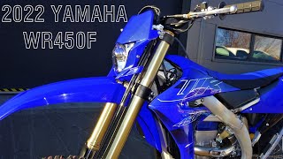 2022 YAMAHA WR450F UNCORKING NEW BIKE [upl. by Narib]