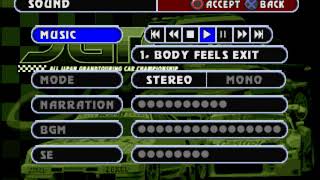 JGTC PSX PlayStation 1  Body Feels Exit OST instrumental [upl. by Viki]