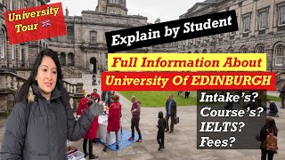 Everything about University Of Edinburgh🇬🇧Best University In UK for Masters UK university Vlog [upl. by Moorefield]