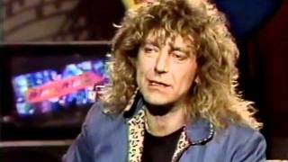 Robert Plant interview  MuchMusic  1988 [upl. by Ianahs257]