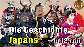 Die Geschichte Japans in 12 Minuten [upl. by Eyot]