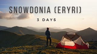 3 Days Backpacking and Wild Camping Fasted during Ramadan  Snowdonia [upl. by Lezah]