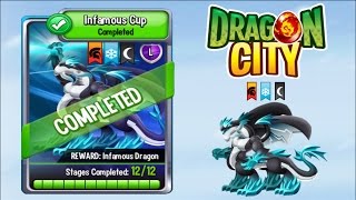 Dragon City  Infamous Dragon Infamous Cup  Full Fight amp Combat [upl. by Adnert]