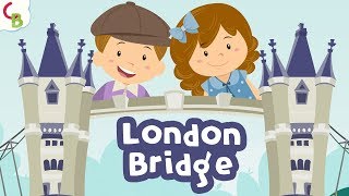 London Bridge Is Falling Down  Nursery Rhymes With Lyrics  Childrens Songs by Cuddle Berries [upl. by Cullan250]