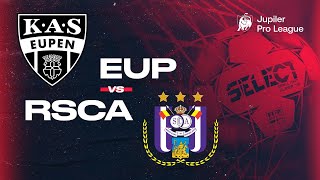 KAS Eupen – RSC Anderlecht hoogtepunten [upl. by Nivlak]