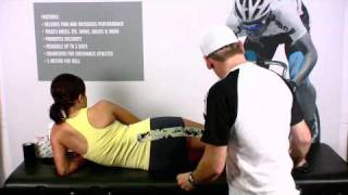 RockTape  Kinesiology Taping  Sciatica [upl. by Eltsirhc]