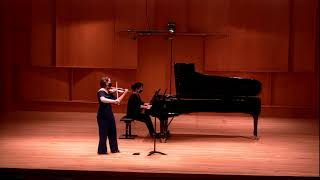 Samuel ColeridgeTaylor Violin Sonata  Laena Grace [upl. by Oshinski]