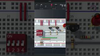 Cómo hacer una nand con transistores arduino tutorial reels uppbeat reels short [upl. by Yxel]