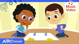 🕎 Hanukkah Oh Hanukkah Light the Menorah amp Spin the Dreidel  Festive Song for Kids  ABCmouse 🎉 [upl. by Yelnats439]