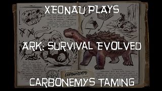 Ark Survival Evolved  Carbonemys Taming [upl. by Leor]