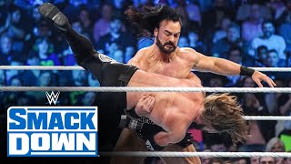 LA Knight helps Drew McIntyre qualify for Elimination Chamber SmackDown highlights Feb 9 2024 [upl. by Serolod]